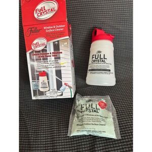 NEW Fuller Brush Co. Full Crystal Window‎ & Outdoor Surface Cleaner Kit